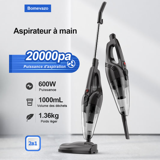 Aspirateur sans fil pour poils d'animaux - Aspirateur électrique à manche sans fil, balai électrique sans fil, aspirateur sans cordon pour sols durs et tapis