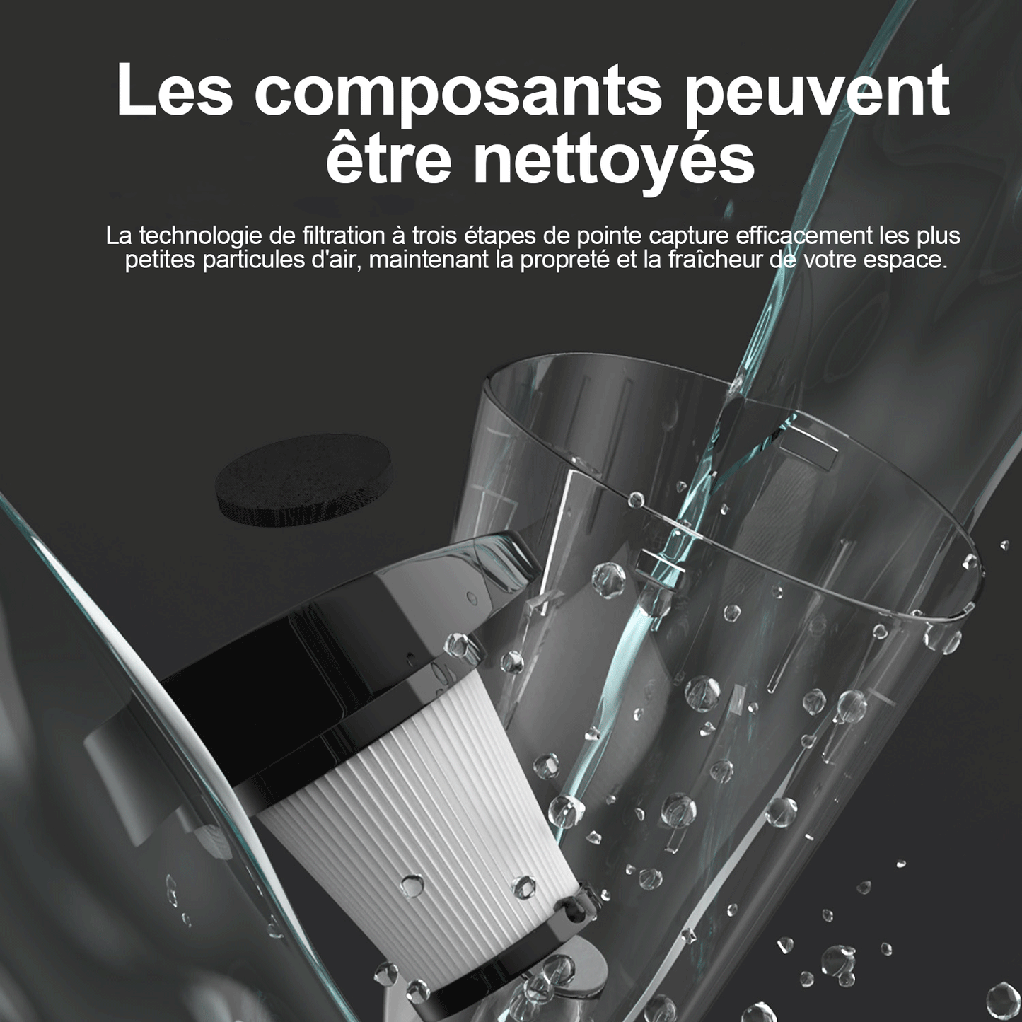 Aspirateur sans fil pour poils d'animaux - Aspirateur électrique à manche sans fil, balai électrique sans fil, aspirateur sans cordon pour sols durs et tapis